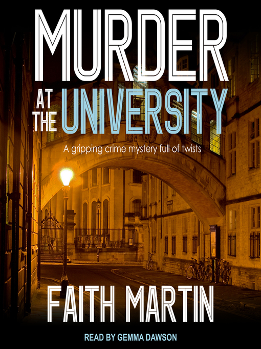 Title details for Murder at the University by Faith Martin - Wait list